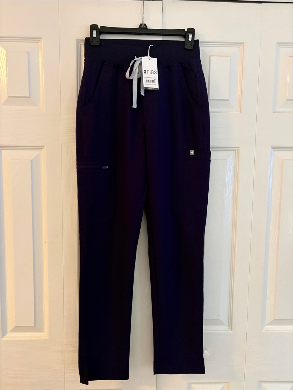 Figs women’s Scrub Pants in Deep Purple